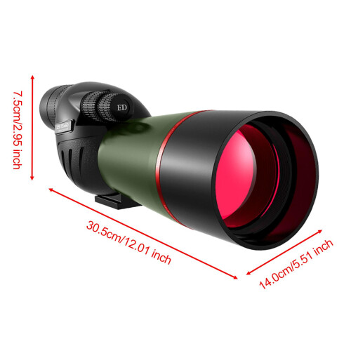 25-75x60 Spotting Scope Birdwatching Mountain Climbing Sightseeing Sin 1