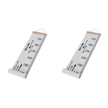 2X Children Kids Growth Chart Height Ruler Wall Sticker Ruler Growth Chart Wall Decal Height Measurement Sticker Gift
