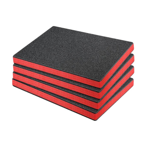 4x Craft Foam Inserts for Cases Liner Cuttable for Transport Storage P