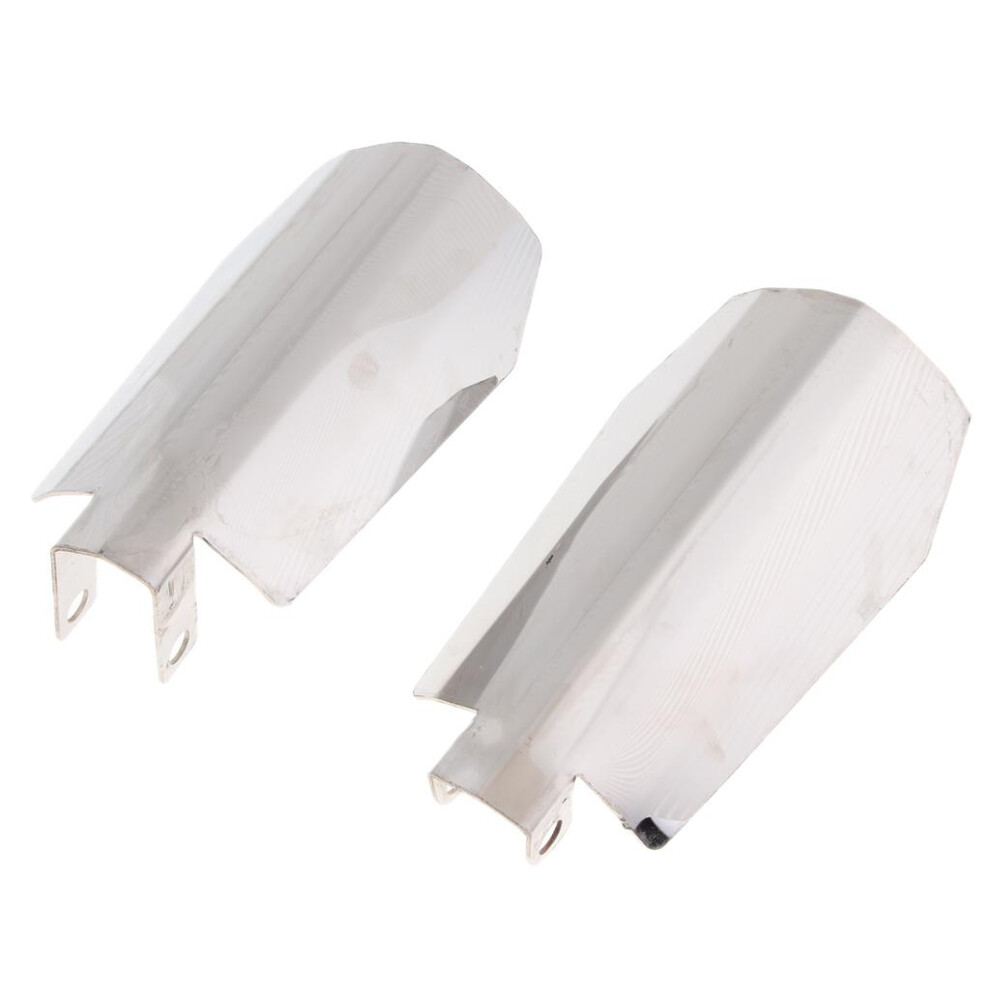 Hand Guards Wind Deflector For Harley Dyna Baggers Sportster S Silver 6902695709937