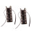 Artificial Leather Motorcycle Grip Covers Vibration Dampening Brown 1