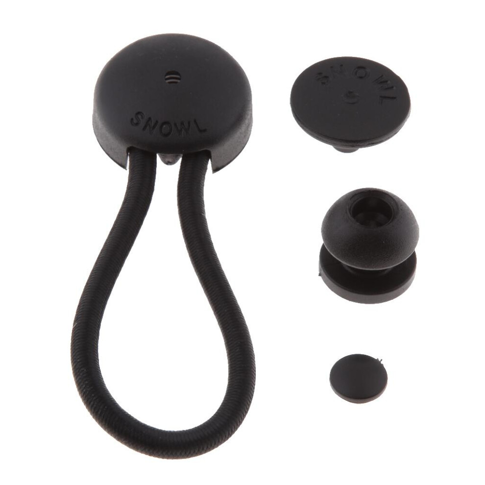 Ball Bungee Bungie Cord Heavy Duty Boat Canopy Tarp Tie Downs Kit Blac 6902695710018