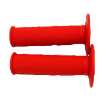 7/8" Dirt Motorcycle Handle Bar Grips Pit Dirt Bike 22mm RUBBER GEL Re