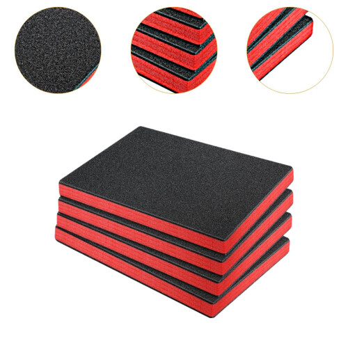 4x Tool Box Foam Inserts Practical for Storage Tabletop Miniatures Tra 2
