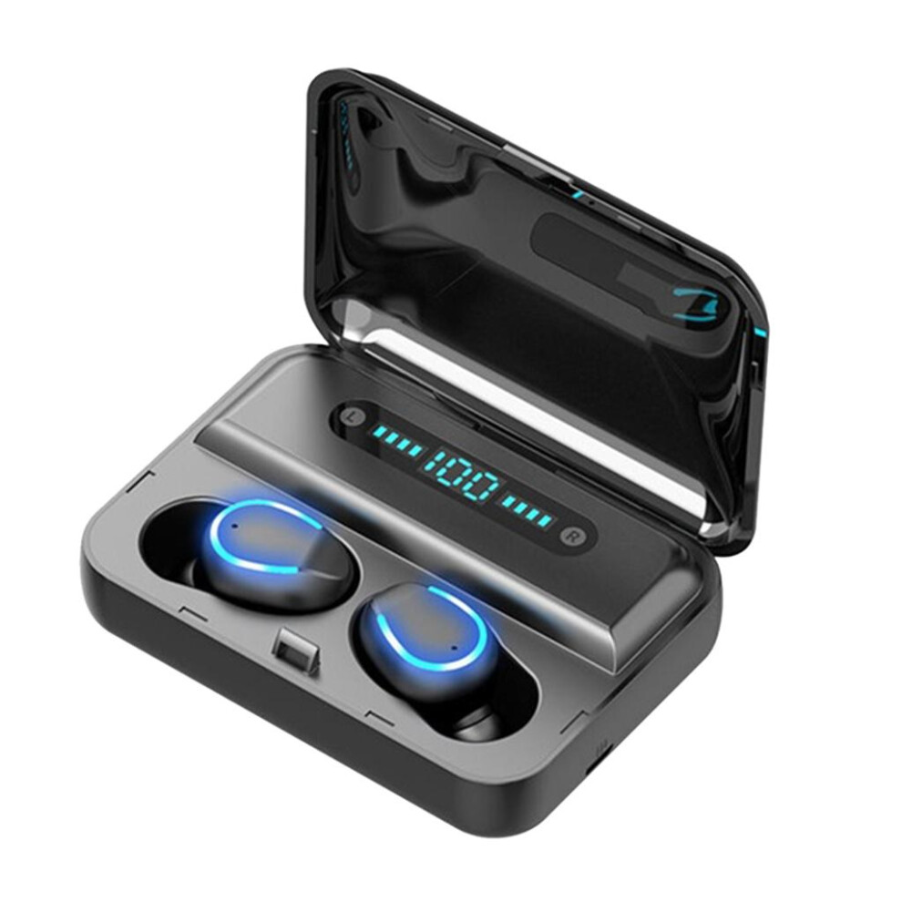 Wireless Bluetooth Earphones Stereo Hd Earbuds Mini Headsets Black 6902695940125