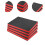 4x Craft Foam Inserts for Cases Liner Cuttable for Transport Storage P 3