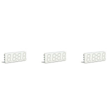 3X Wifi Service Clock Module Automatic Clock DIY Digital Electronic Clock Wireless Network Service White