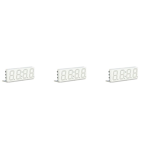 3X Wifi  Service Clock Module Automatic Clock DIY Digital Electronic Clock Wireless Network  Service White