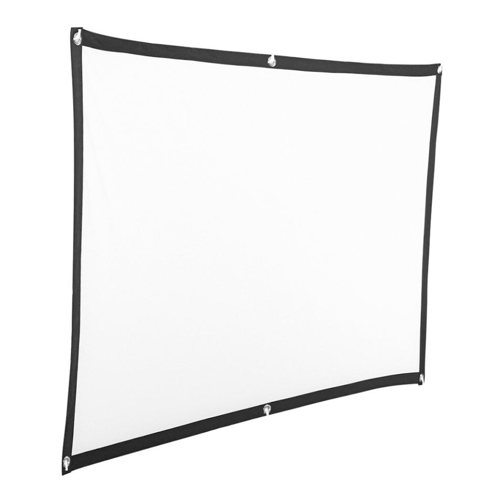 Soft Projector Screen Film Home Cinema Movie Screen Projection 100Inc 6902696005236