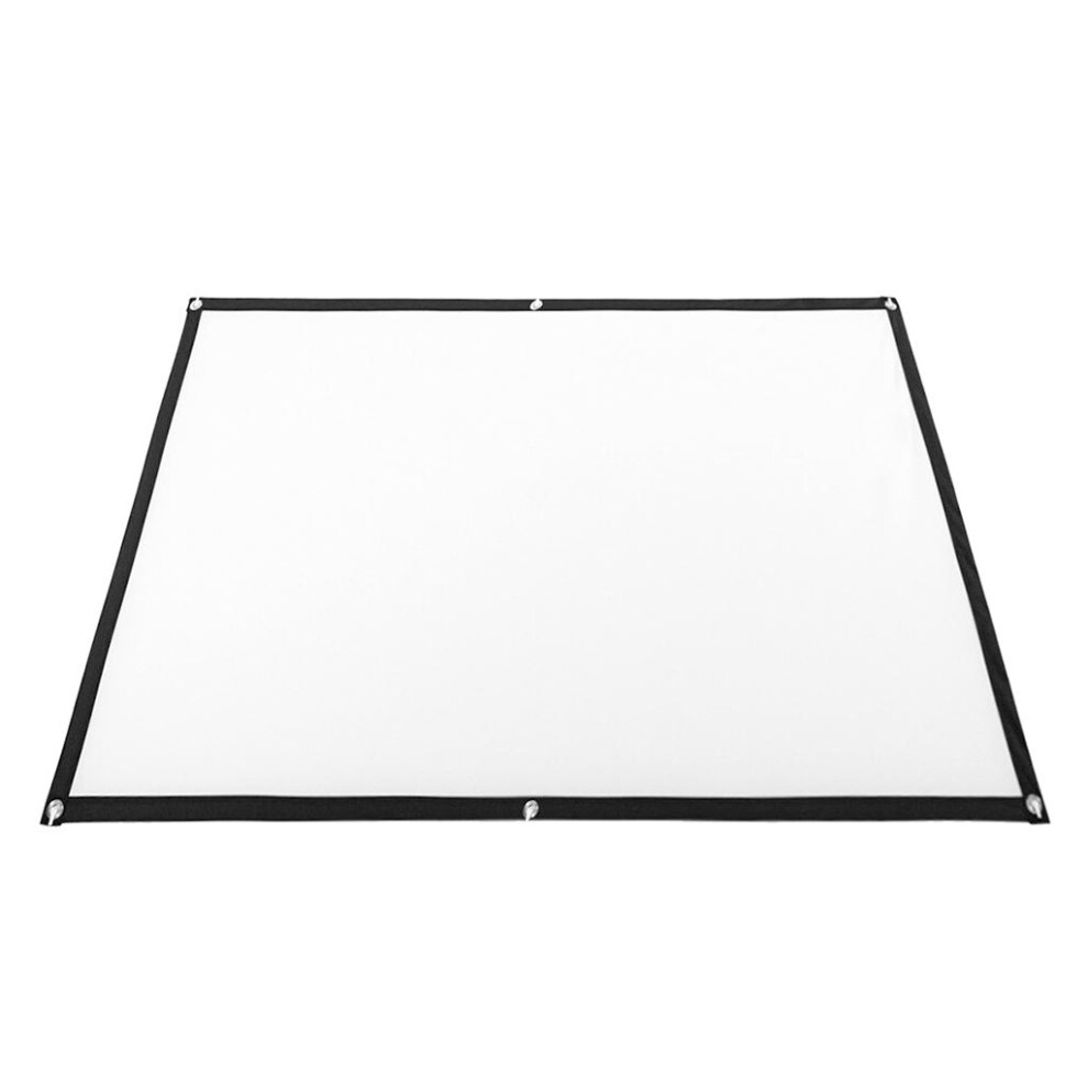 Soft Projector Screen Film Home Cinema Movie Screen Projection 72Inch 6902696135889