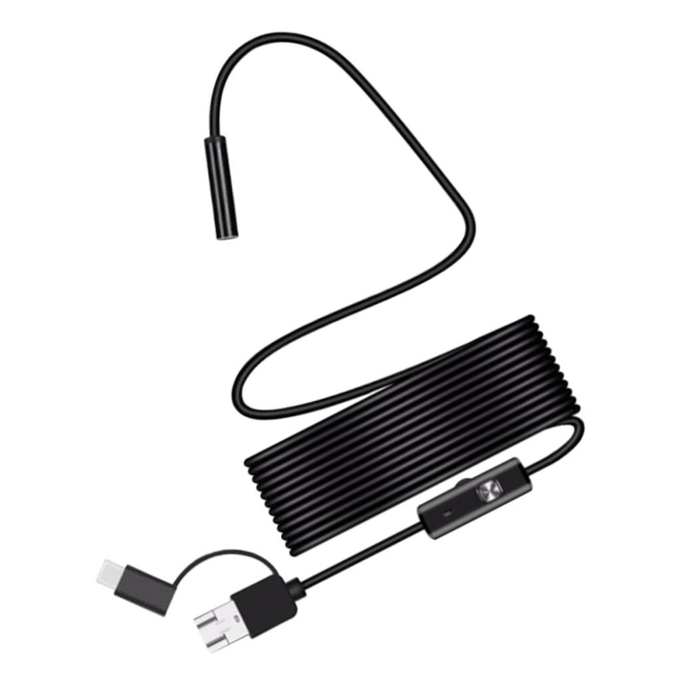 Endoscope 7Mm Flexible Cable Borescope For Android Smartphone Pc 1.5M 6902695564338