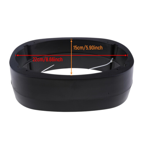 2Pieces 6"x9" Audio Stereo Speaker Spacer Plastic Adaptor Universal Ho 1