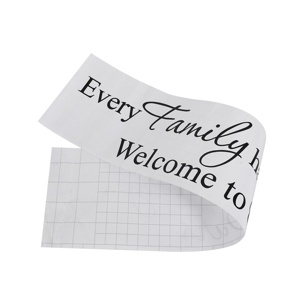 Sticker Room 2X Every Family Has A Story Welcome to Ours PVC Wall Sticker Art Decal ...