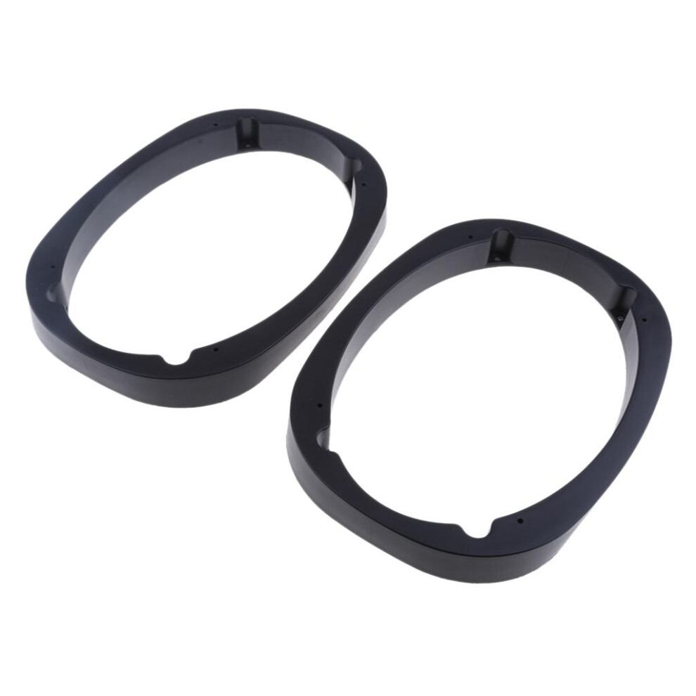 2Pieces 6"X9" Audio Stereo Speaker Spacer Plastic Adaptor Universal Ho 6902696580153