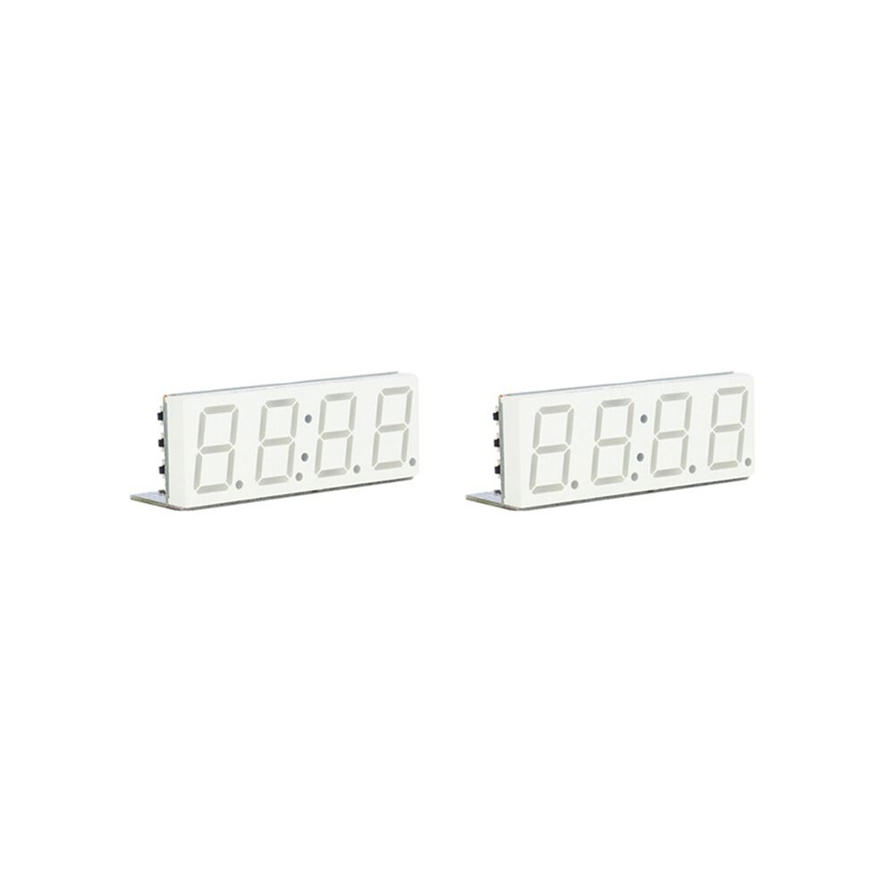 2X Wifi Service Clock Module Automatic Clock Diy Digital Electronic Clock Wireless Network Service White 6031047162202