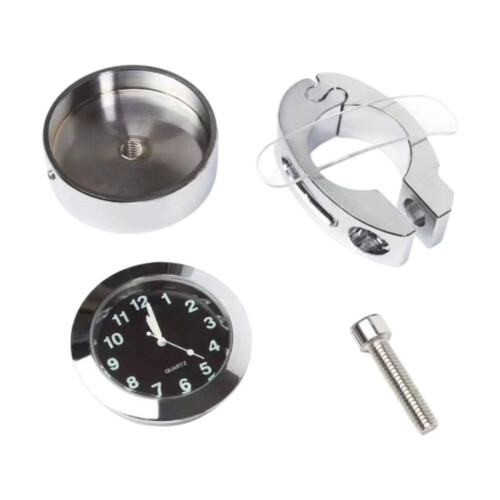 Motorcycle Handlebar Mount Clock Accessories Electric Vehicle Timepiec