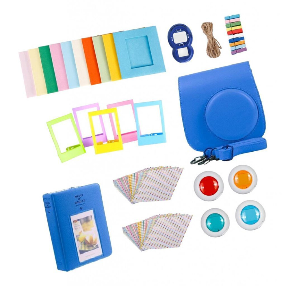 For Fujifilm Instax Mini 9 Camera Pu Case Filter+Close Up Lens Gift Se 6902695542152