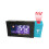 2X Projection Digital Alarm Clock Snooze Function Adjustable Angle Backlight Projector LED Clock with  Projection 4