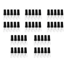 50Pcs Portable Glass Perfume Bottle Travel Size Empty Perfume Glass Spray Bottles(2Ml)