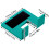 Adjustable Door Hinge Jig with Precision Groove Alignment for Professional Mortise Routing 5