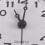 2pcs 7cm Waterproof Kitchen Bathroom Shower Clock Suction Cup Sucker Wall Orange 7