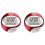 2X Temperature Display Digital Wall Electronic Clock LCD Moderne Calendar LED Bracket Watch Mute Red 1