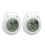2X Digital Shower Clock Waterproof, Bathroom Timer Clock, Digital Kitchen Wall Clock, LCD Display, 12/24 Hour Format 1