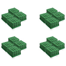 16Pcs Floral Foam Cage Flower Holder with Floral Foam and Suction Cup for Wedding Table Centerpiece Floral Arrangement