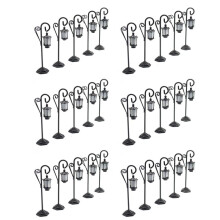 30 PCS Streetlight Shape Wedding Party Reception Place Card Holder with A Card