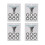 28Pcs Mist Maker Maintenance Kit, Ceramic Disk Ceramic Disk Key Replacement Parts Kits for Fog Machine 1