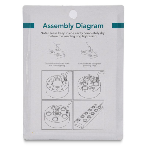 28Pcs Mist Maker Maintenance Kit, Ceramic Disk Ceramic Disk Key Replacement Parts Kits for Fog Machine