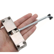 Adjustable Stainless Steel Automatic Door Closer with Quiet Closing for Residential and Commercial