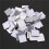 1000 Piece Mirror Tile Wall Sticker 3D Decal Room Decor Stick (Silver) 8