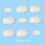 18PCS Clouds Decorations for Ceiling, Cotton Simulation Hanging Cloud Decoration, 3D Artificial Clouds Props 5