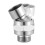 Adjustable Solid Copper Shower Head Swivel Adapter, Universal Leak Brass Connector 1