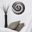 3X Elegant Piano Key Clock Music Notes Wave Round Modern Wall Clock Without Battery Black + White Acrylic 2