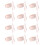 24Pcs Rose Gold Metal Table Decor Napkin Ring Holder Spring for Wedding Setting, Easter Dinner, Valentine'S Day 4