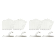 Picture Hanging Strips Heavy Duty,48-Pairs(96 Strips)Sticky Picture Hangers for Walls,Hanging Pictures Without Nail