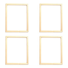 4 Sztuki 40X30Cm Drewniana Rama DIY Ramki do Zdjęć Sztuki Nadaje Się do WystróJ Domu Malowanie Cyfrowy Diament Rysunek Obrazy