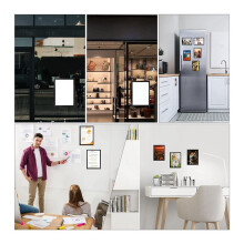 20PCS A5 Magnetic Diamond Art Frames, Self Adhesive Magnetic Picture Frame Diamond Painting Frames Display Frame Black