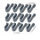12x Oven Lid Protector Clips Food Grade Cookware Protector Replacement 2