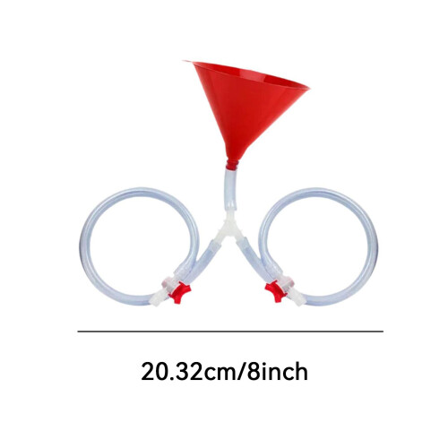 Beer Funnel with Valve Sturdy Leakproof for Beer Drinking Games Spring 1