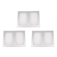 6 StüCke A4 Sieb Druck Aluminium Rahmen Gestreckt 120T Sieb Druck Polyester Sieb für Leiter Platten
