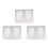 6Pcs A4 Screen Printing Aluminum Frame Stretched 120T Silk Screen Polyester Screen for Printed Circuit Board 1