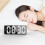 2X Digital Alarm Clock (Powered By Battery) or USB Powered Table Clock Snooze Night Mode 12/24H Electronic LED Clocks 2