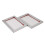 6Pcs A4 Screen Printing Aluminum Frame Stretched 120T Silk Screen Polyester Screen for Printed Circuit Board 3
