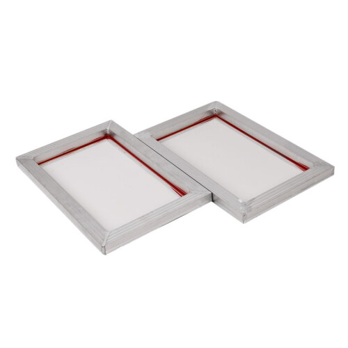 6Pcs A4 Screen Printing Aluminum Frame Stretched 120T Silk Screen Polyester Screen for Printed Circuit Board 2