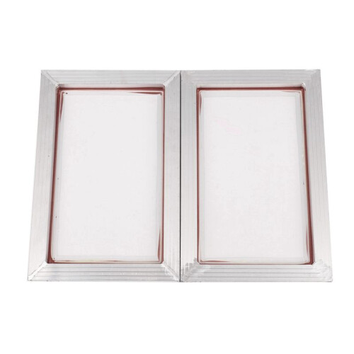 6Pcs A4 Screen Printing Aluminum Frame Stretched 120T Silk Screen Polyester Screen for Printed Circuit Board 1