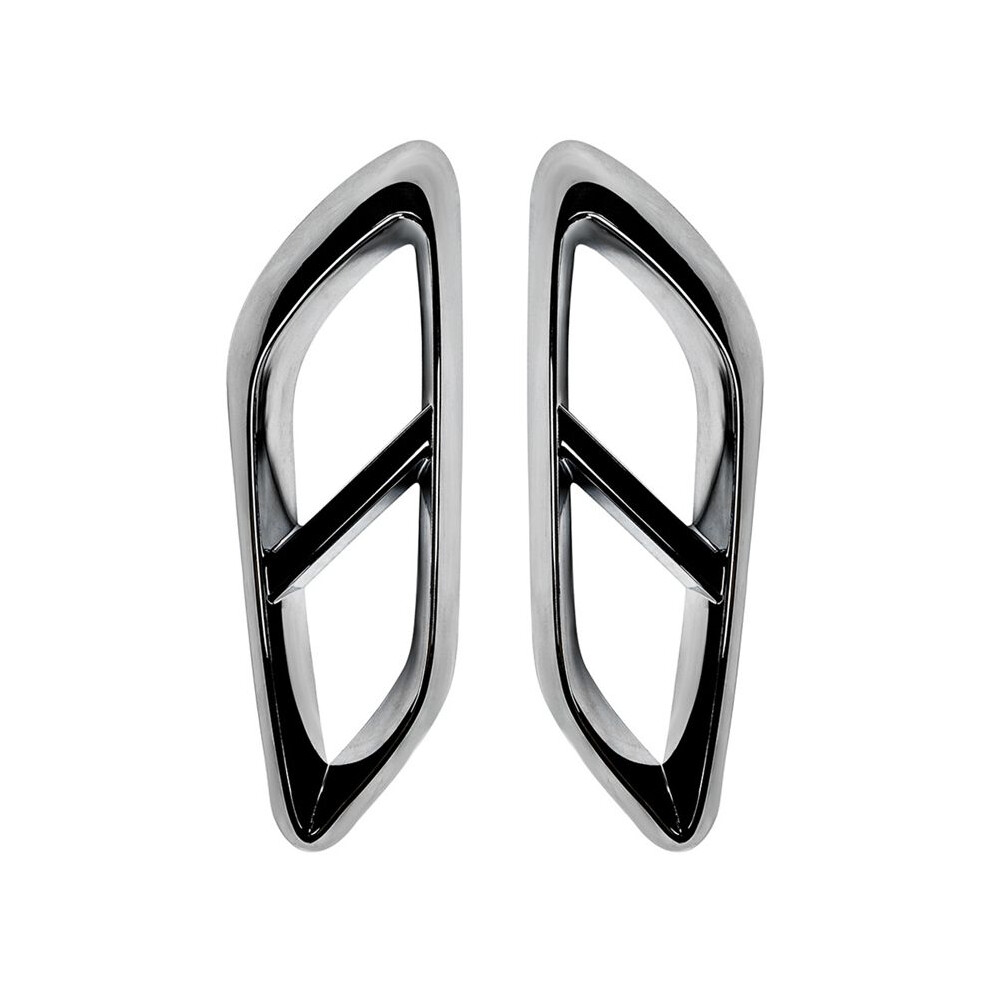 Car Tail Throat Decor Frame For - E W214 2024+ Car Exhaust Pipe Trim Cover Stickers Silver 6032538043581