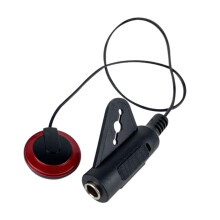 Piezo Contact Microphone Pickup Instrument Pickups for Ukulele Red